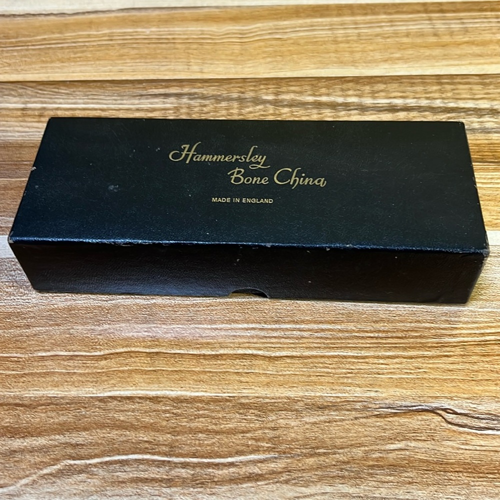 Hammersley “Golden Tansy” Bone China Pin Tray/ Trinket Dishes